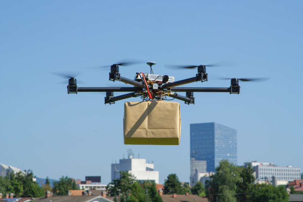 computer vision drone delivery